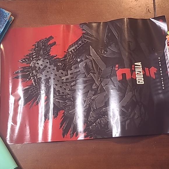 SDCC 2013 Godzilla Movie Experience poster - Picture 1 of 3